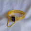 Gold plated openable kara
