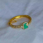 Gold plated openable kara