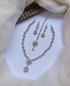 American diamond necklace set
