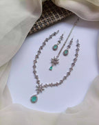 American diamond necklace set