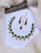 Indian jarao necklace set