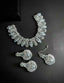 Heavy bridal set with teeka