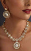 Uncut kundan necklace set