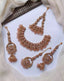 Zircon birdal set with jhumar