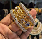Gold plated openable jarao kara