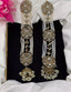 Kundan jhumki with saharay