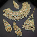 Sheesh kundan bridal set