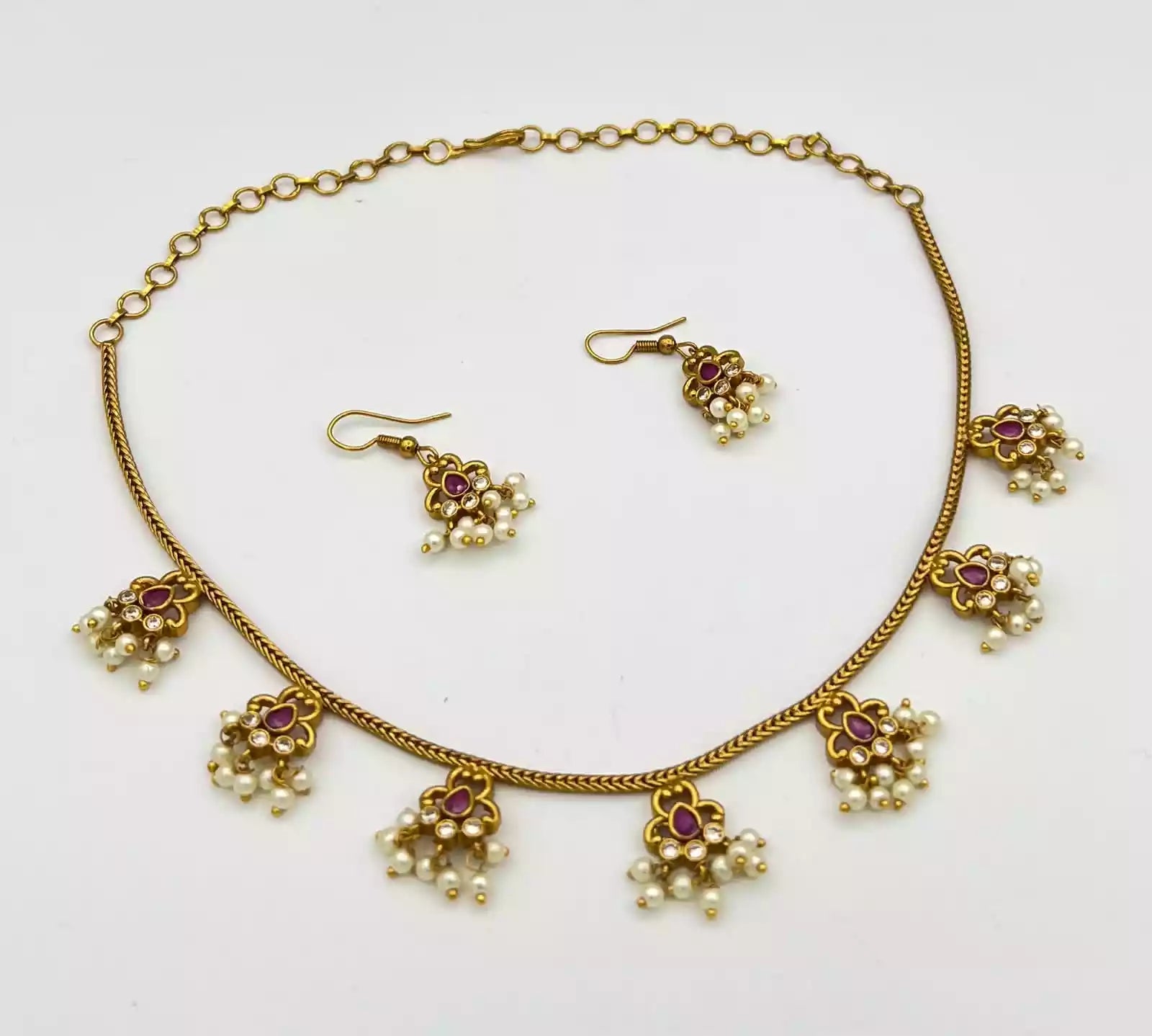 South indian necklace set Main image