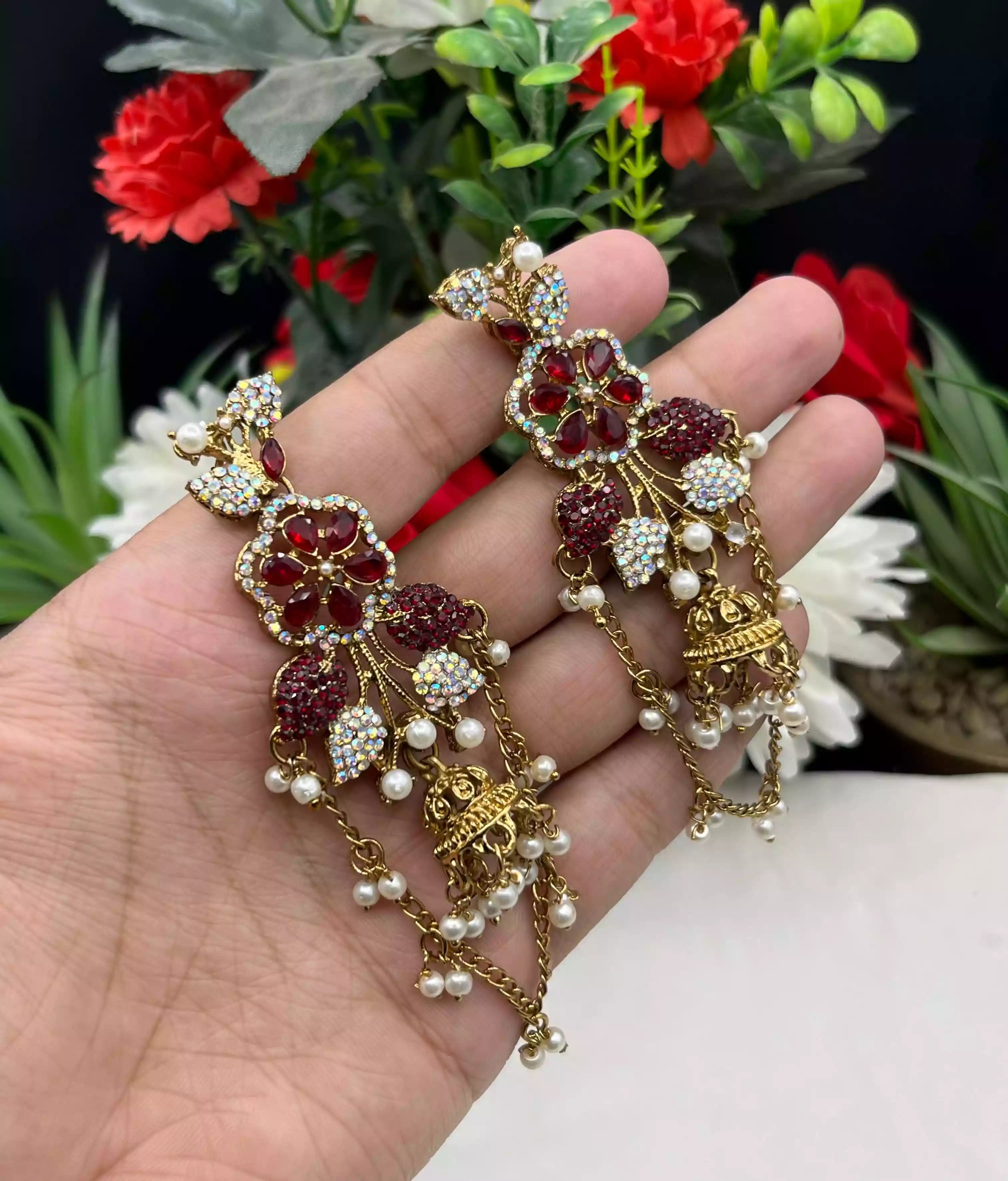 Kashmiri earrings