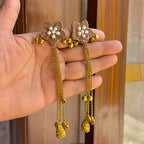 Floral kashmiri earrings