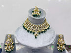 Indian kundan necklace set