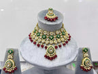 Indian kundan necklace set
