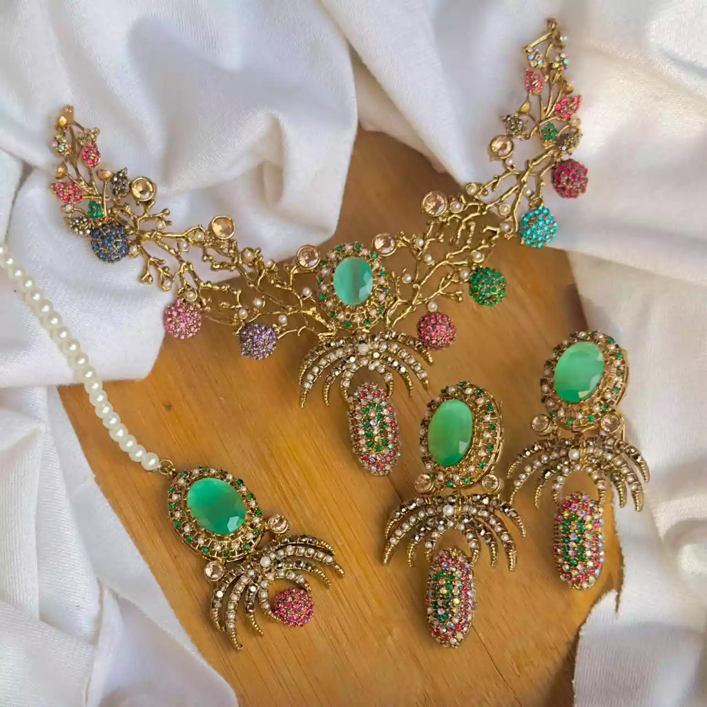Turkish designer necklace set