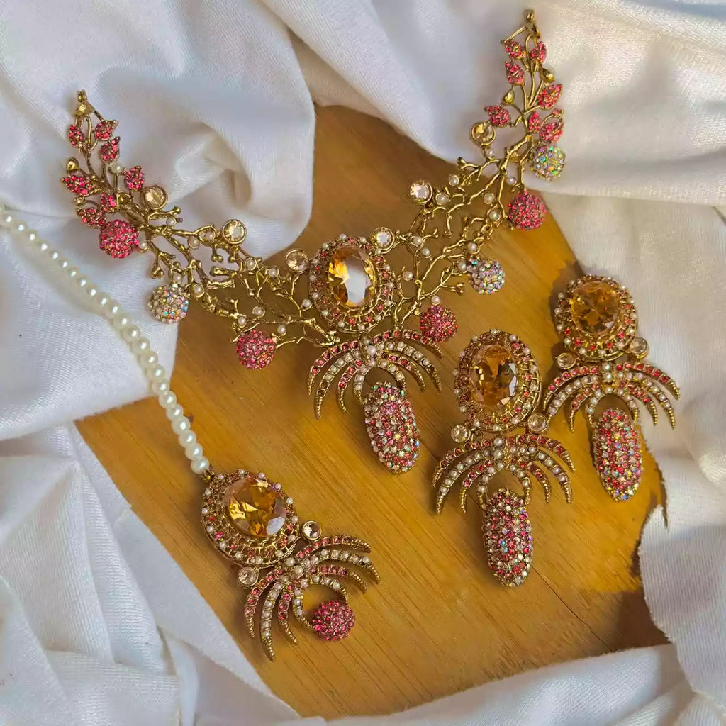 Turkish designer necklace set