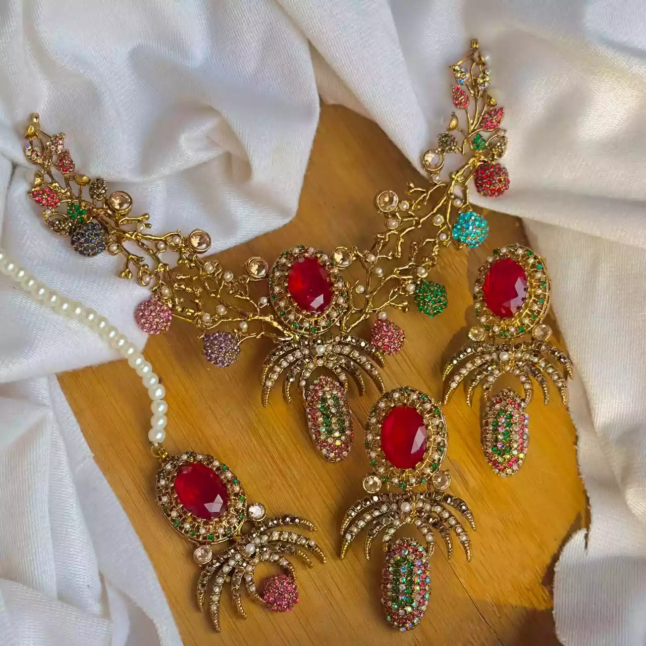 Turkish designer necklace set