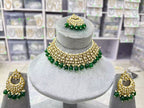 Kundan necklace set