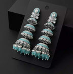 Long jhumki earrings