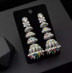 Long jhumki earrings