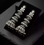 Long jhumki earrings