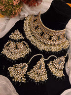 Heavy kundan bridal set