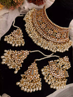 Heavy kundan bridal set