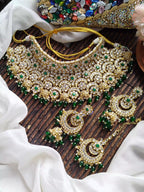 Indian kundan bridal set