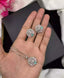 AD zircon pendant set
