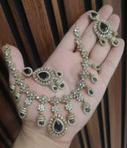 American diamond necklace set