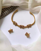 South indian butterfly choker set