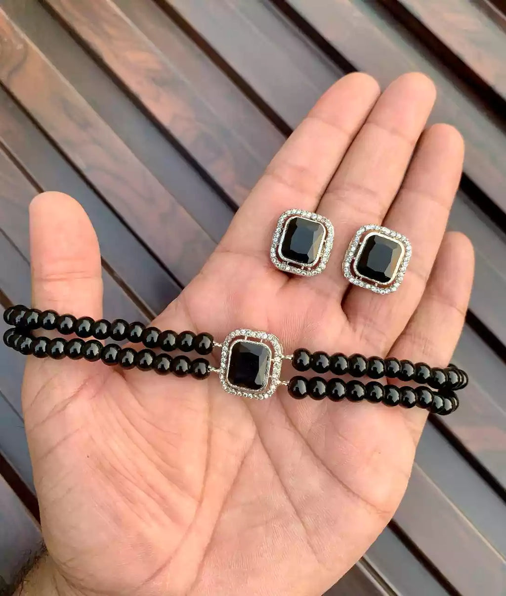 Zirconia choker set