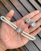 Zirconia choker set