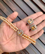 Zirconia choker set