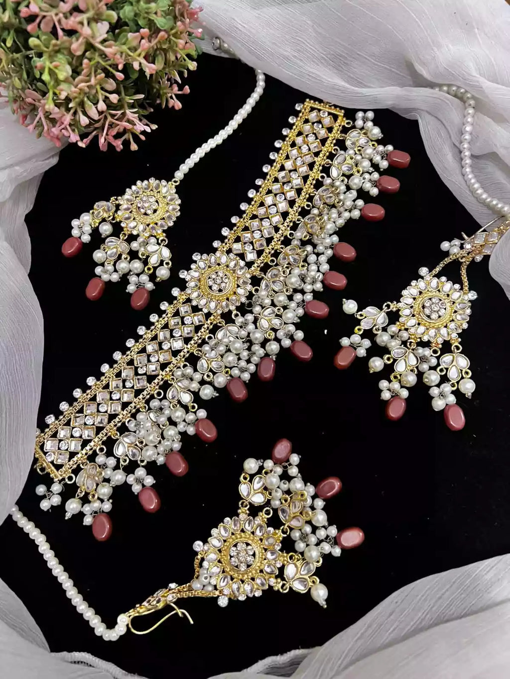 Kundan choker set