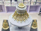 Indian kundan full neck bridal set