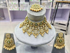Indian kundan full neck bridal set
