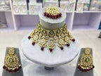 Indian kundan full neck bridal set