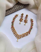 Gold plated indian set