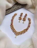 Gold plated indian set