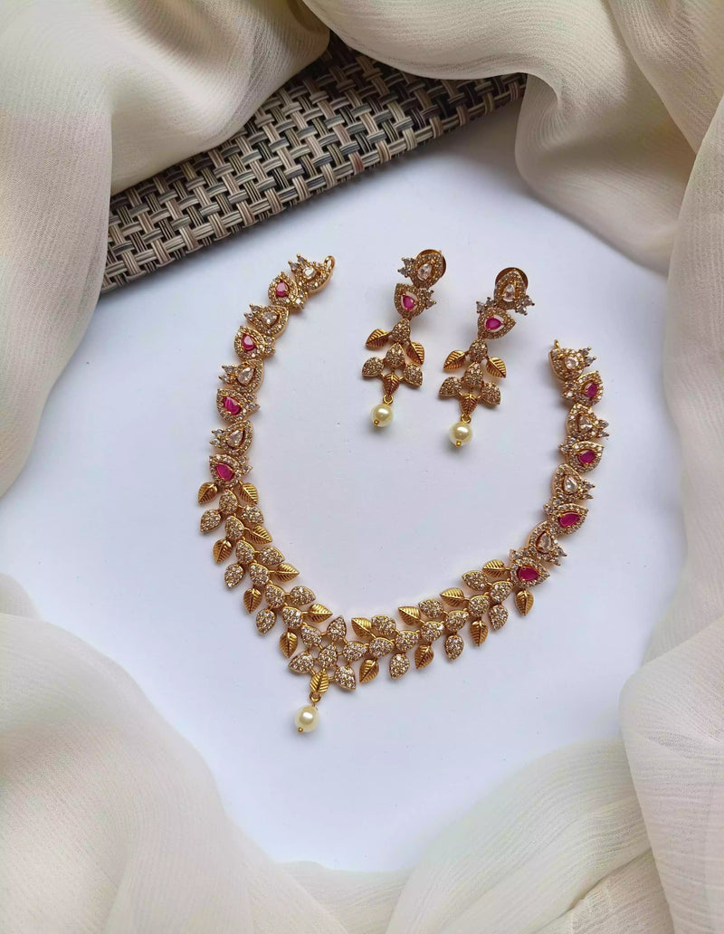 Gold plated indian set