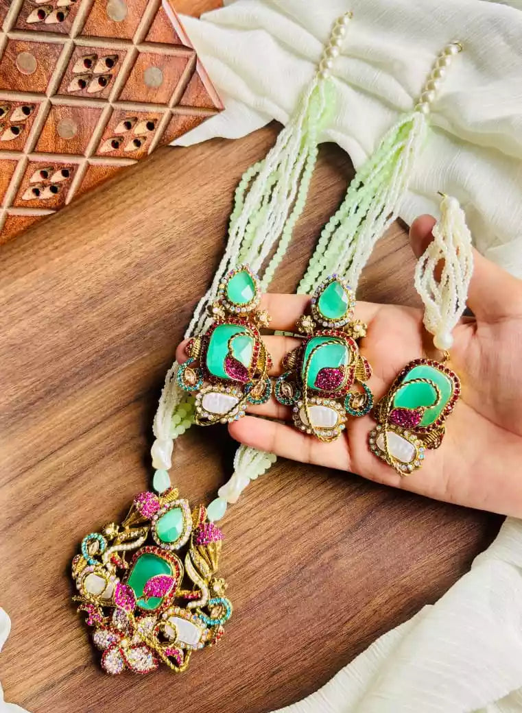 Turkish maala set with teeka