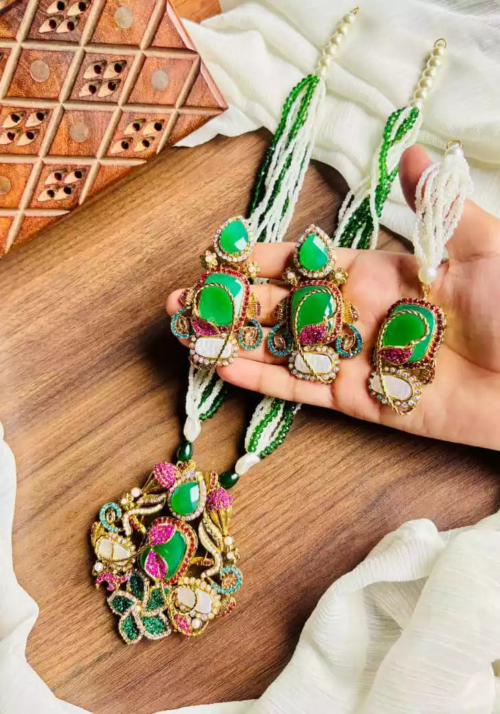 Turkish maala set with teeka