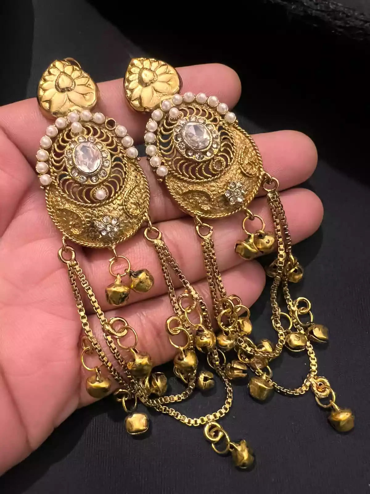 Kashmiri earrings Secondary image