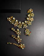 Turkish necklace set with teeka