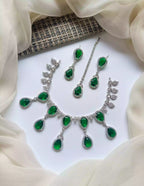 American diamond necklace set
