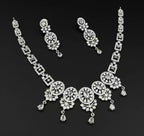 American diamond necklace set