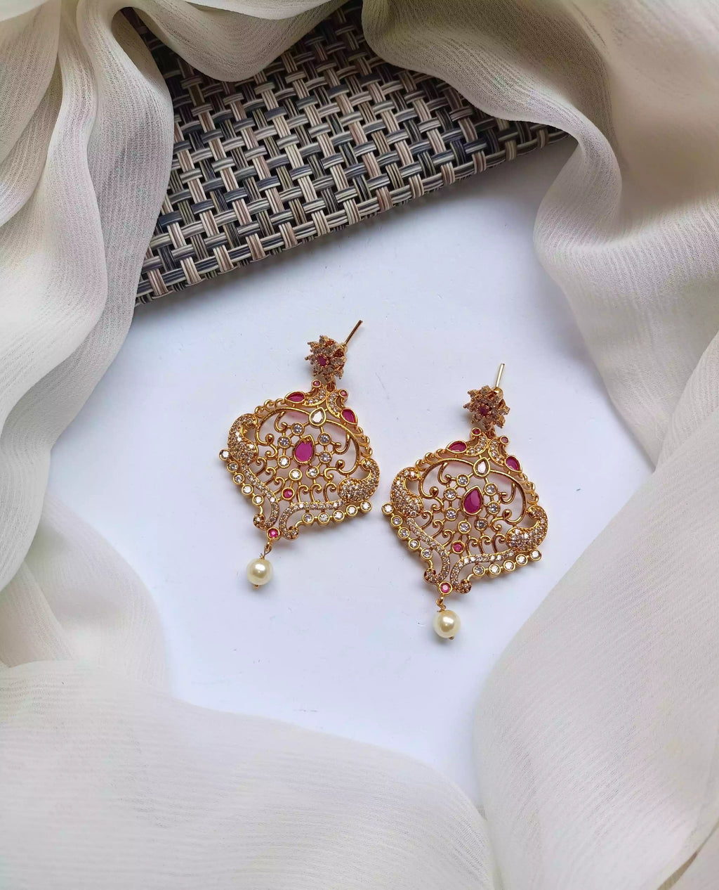 South indian earrings