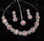 AD zircon necklace set