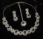 AD zircon necklace set