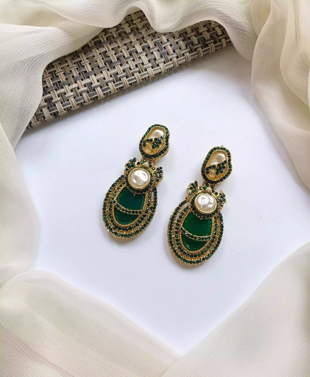 Turkish MOP earrings