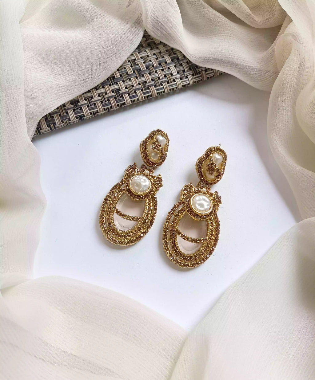 Turkish MOP earrings